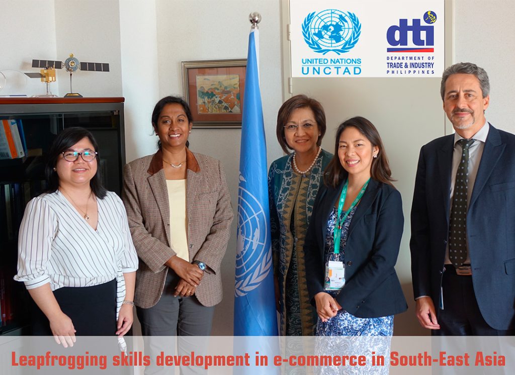 Philippine Trade Representative briefed on UNCTAD’s e-commerce project in South-East Asia