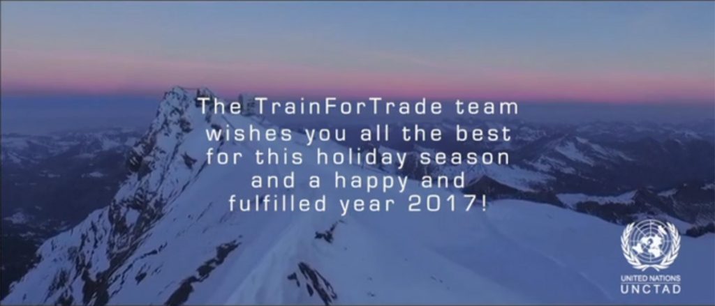 Best wishes for the holiday season 2016/2017 !