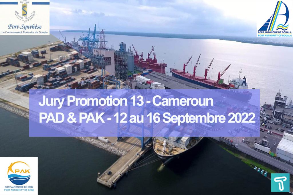 13ème promotion de gestion moderne des ports à Cameroun