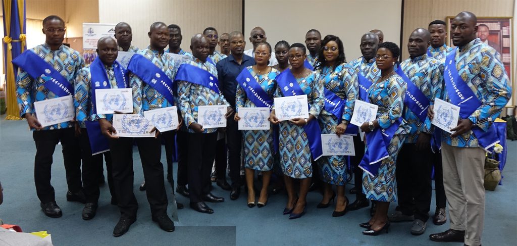 Lomé, Togo, jurys de la 11e promotion et lancement de la 12e promotion du Programme de gestion portuaire TRAINFORTRADE