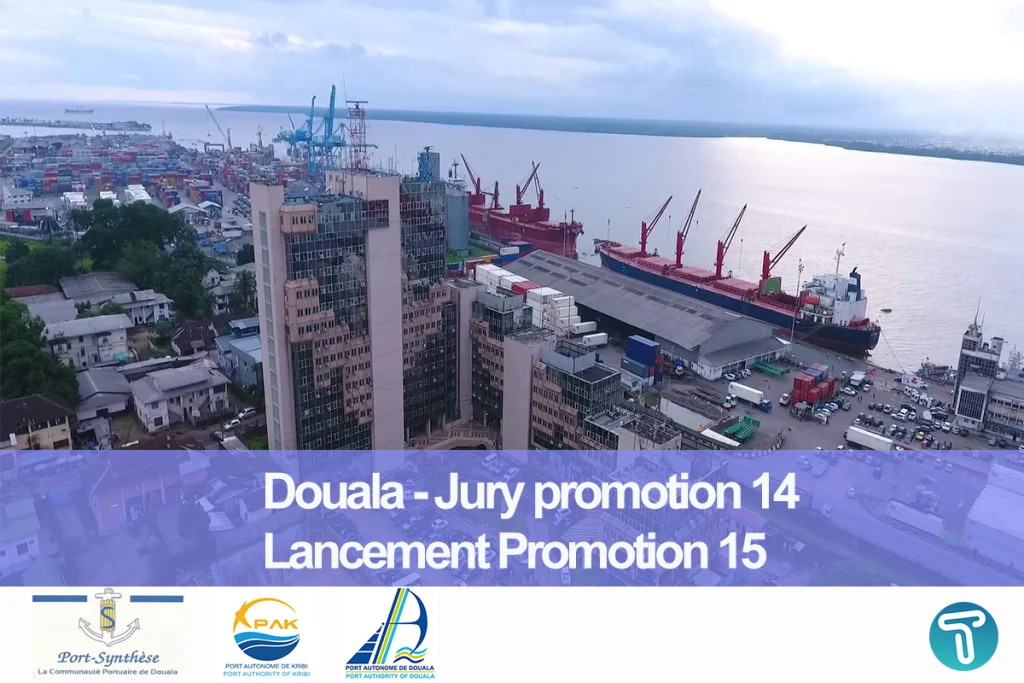 Gestion portuaire de TrainForTrade : soutenance de la promotion 14 et lancement de la promotion 15 au Cameroun