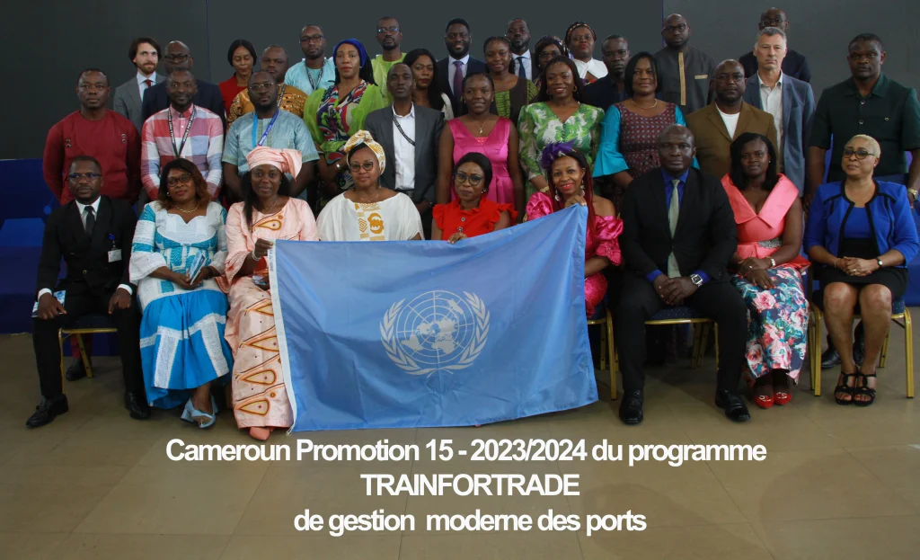 Gestion portuaire de TrainForTrade : Diffusion du module 1 pour la promotion 15 au Cameroun