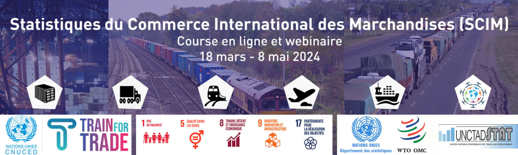 Cours en ligne sur les statistiques du commerce international de marchandises (SCIM)