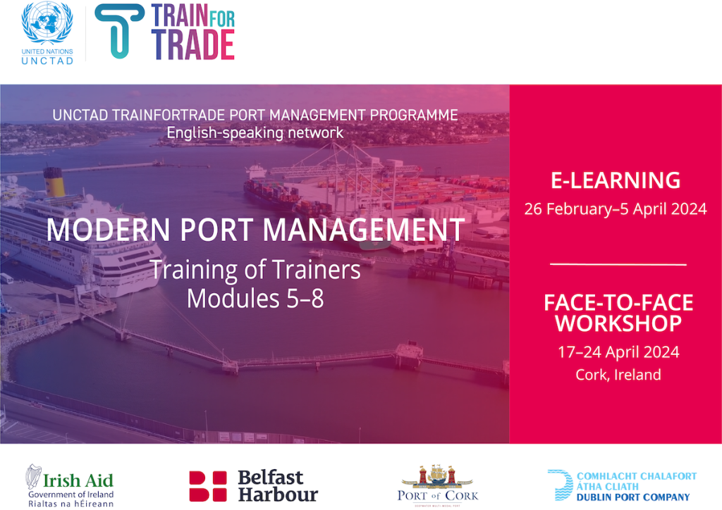 Port Management Programme Training of Trainers and Coordination Meeting – Cork, Ireland: 17-24 April, 2024