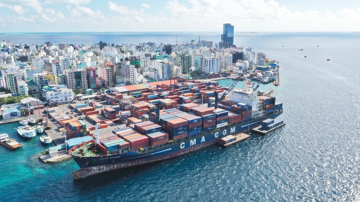 Malé Commercial Harbour, Maldives