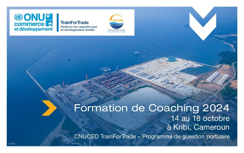 Kribi, Cameroun : Programme de gestion portuaire – Formation de coaching 14-18 octobre 2024