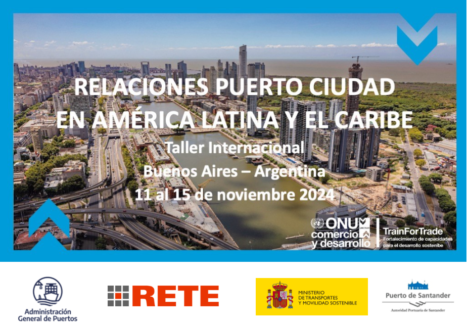 Argentina: Taller Internacional sobre Relaciones Puerto Ciudad en América Latina y el Caribe