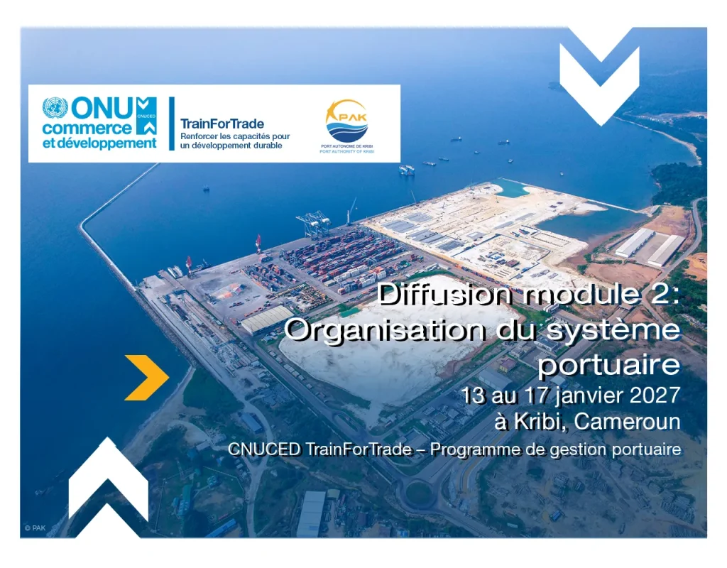 Cameroon, Kribi: TrainForTrade Modern Port Management Course: Module 2