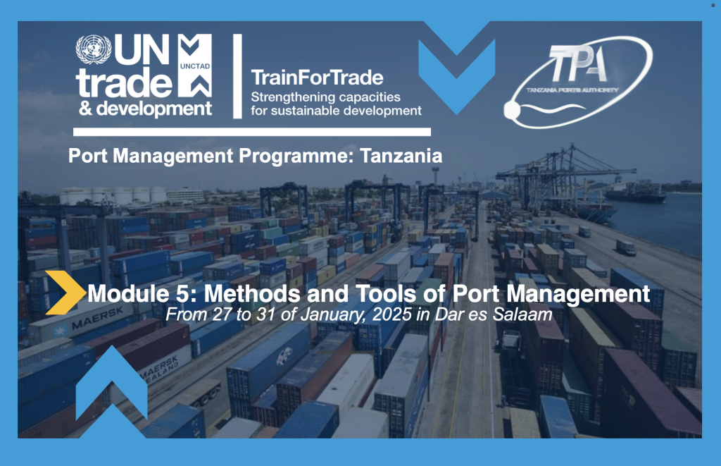 Tanzania: TrainForTrade Modern Port Management Course – Module 5 (Cycle 3)