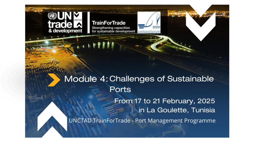 TrainForTrade Modern Port Management Course: Module 4 in La Goulette, Tunisia