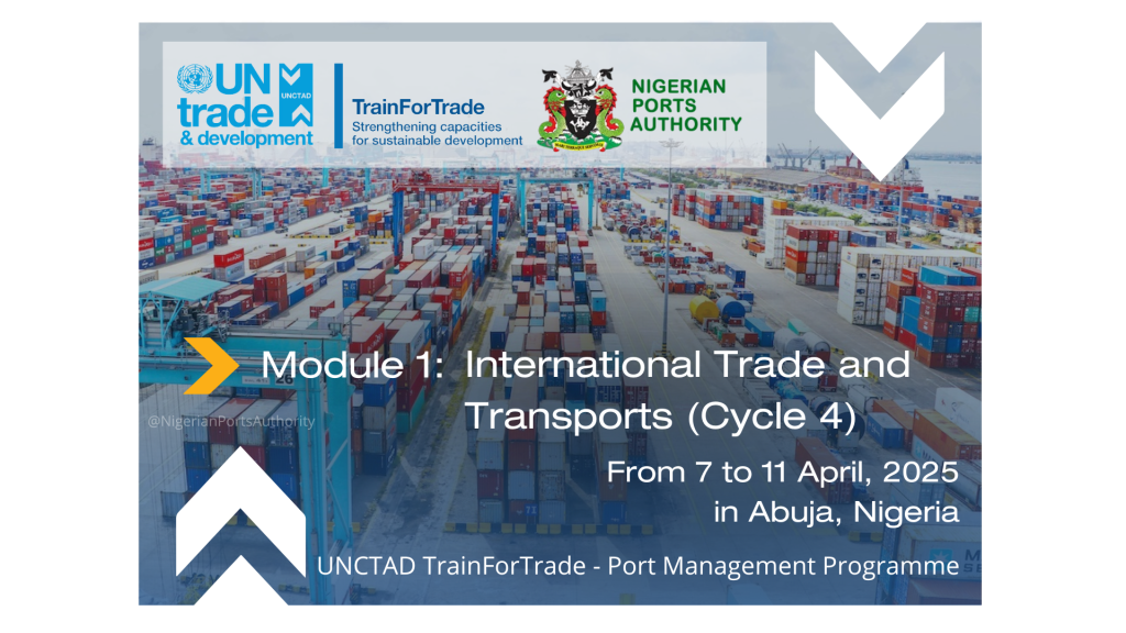 TrainForTrade Modern Port Management Course: Launch of Cycle 4 and Module 1 in Nigeria 