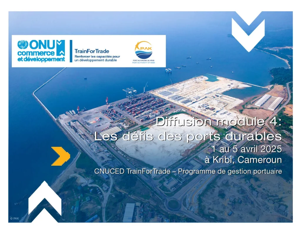 TrainForTrade Modern Port Management Course: Module 4 in Kribi, Cameroon