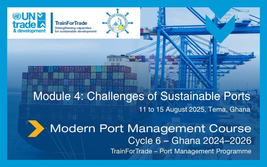 TrainForTrade Modern Port Management Course: Module 4 in Ghana