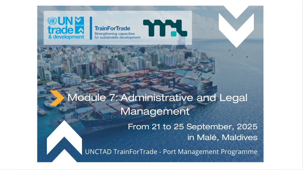 TrainForTrade Modern Port Management Course: Module 7 in Maldives 