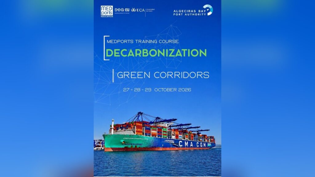 TrainForTrade: Port Endeavor at the 2nd MEDPorts Training Course on Decarbonization and Green Corridors